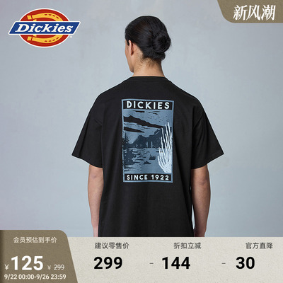 Dickies背后大印花T恤