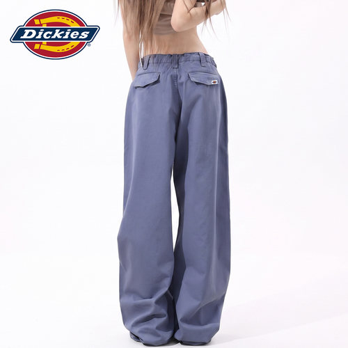 Dickies帝酷适复古抽绳牛仔裤女Y