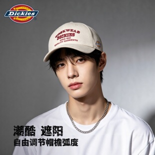 Dickies帽子男款纯棉透气青少年遮阳帽夏天鸭舌帽棒球帽男女同款N