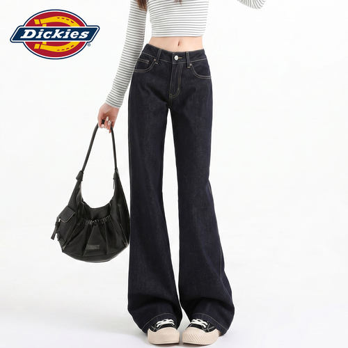 Dickies帝酷适低腰微喇叭牛仔裤Y