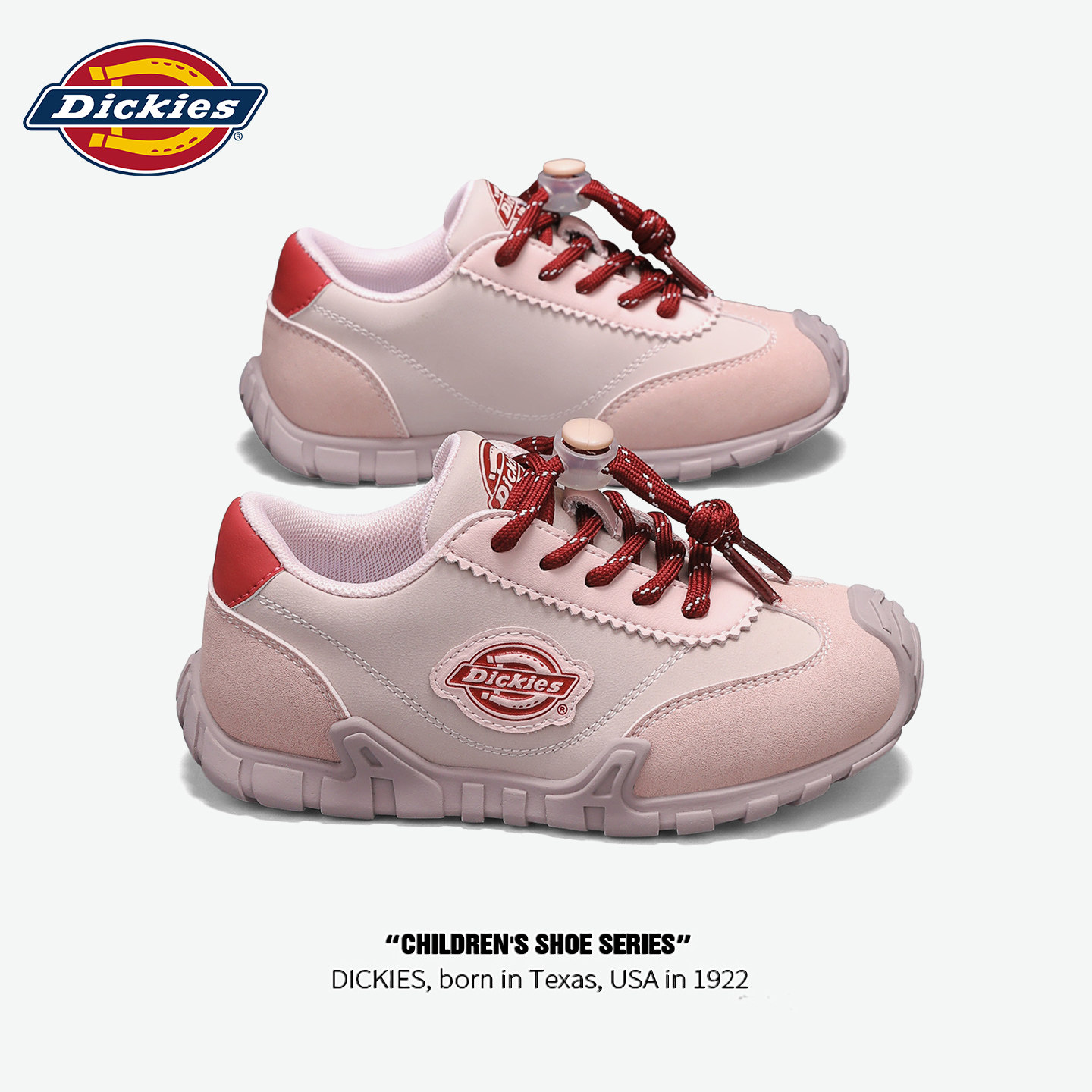Dickies女童德训鞋儿童鞋子秋季2026新款户外亲子运动鞋男童板鞋R图片