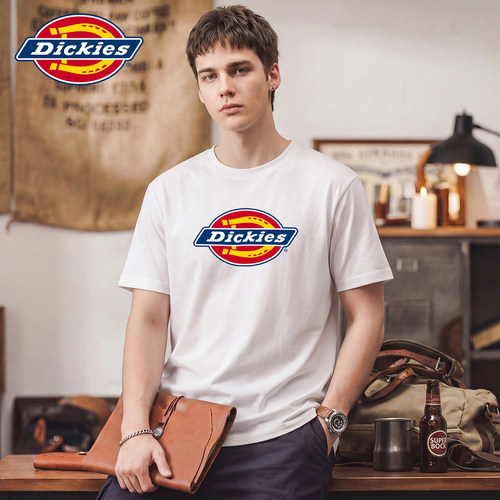 Dickies新款印花短袖T恤衫