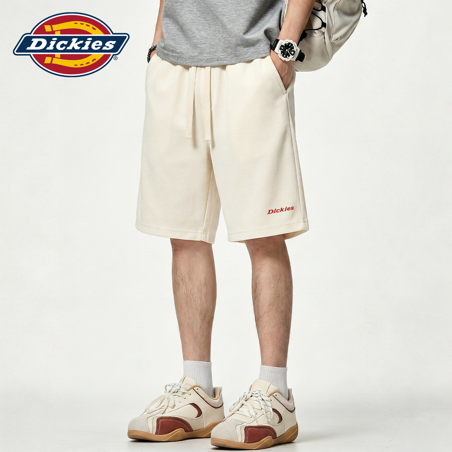 Dickies重磅直筒宽松五分短裤图片