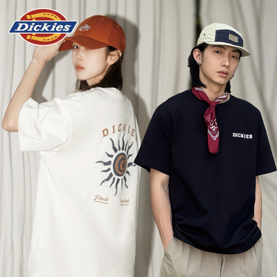 Dickies背后印花宽松短袖T恤