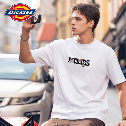 Dickies美式新款字母印花短袖T恤