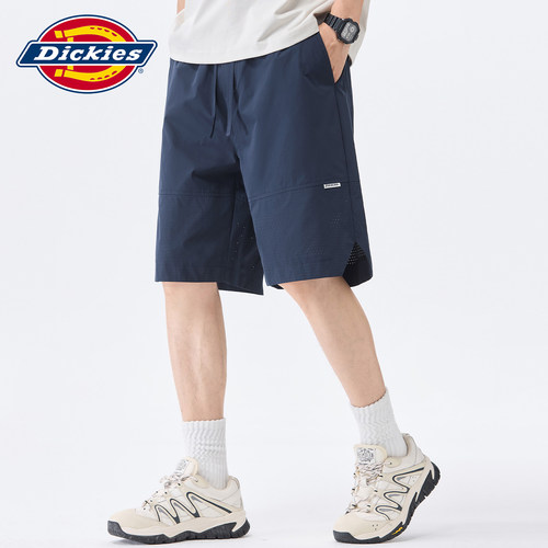 Dickies抽绳设计休闲宽松短裤