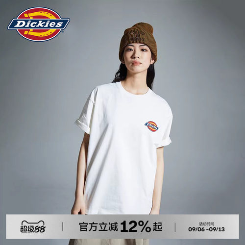 Dickies小毛圈徽章Logo短袖T恤