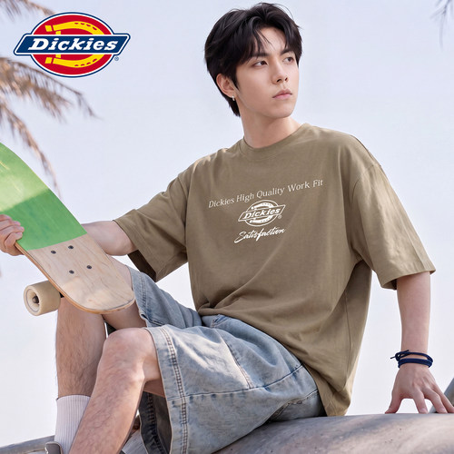 Dickies美式字母印花短袖T恤