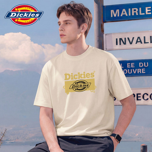 Dickies印花圆领短袖T恤