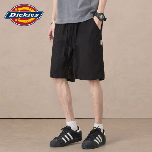 【莱赛尔亚麻】Dickies帝酷适休闲运动短裤男夏季薄款透气五分裤M