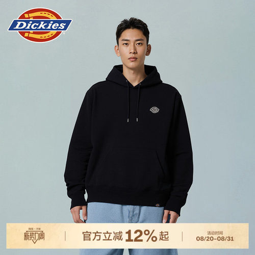 Dickies牛领标小LOGO连帽卫衣