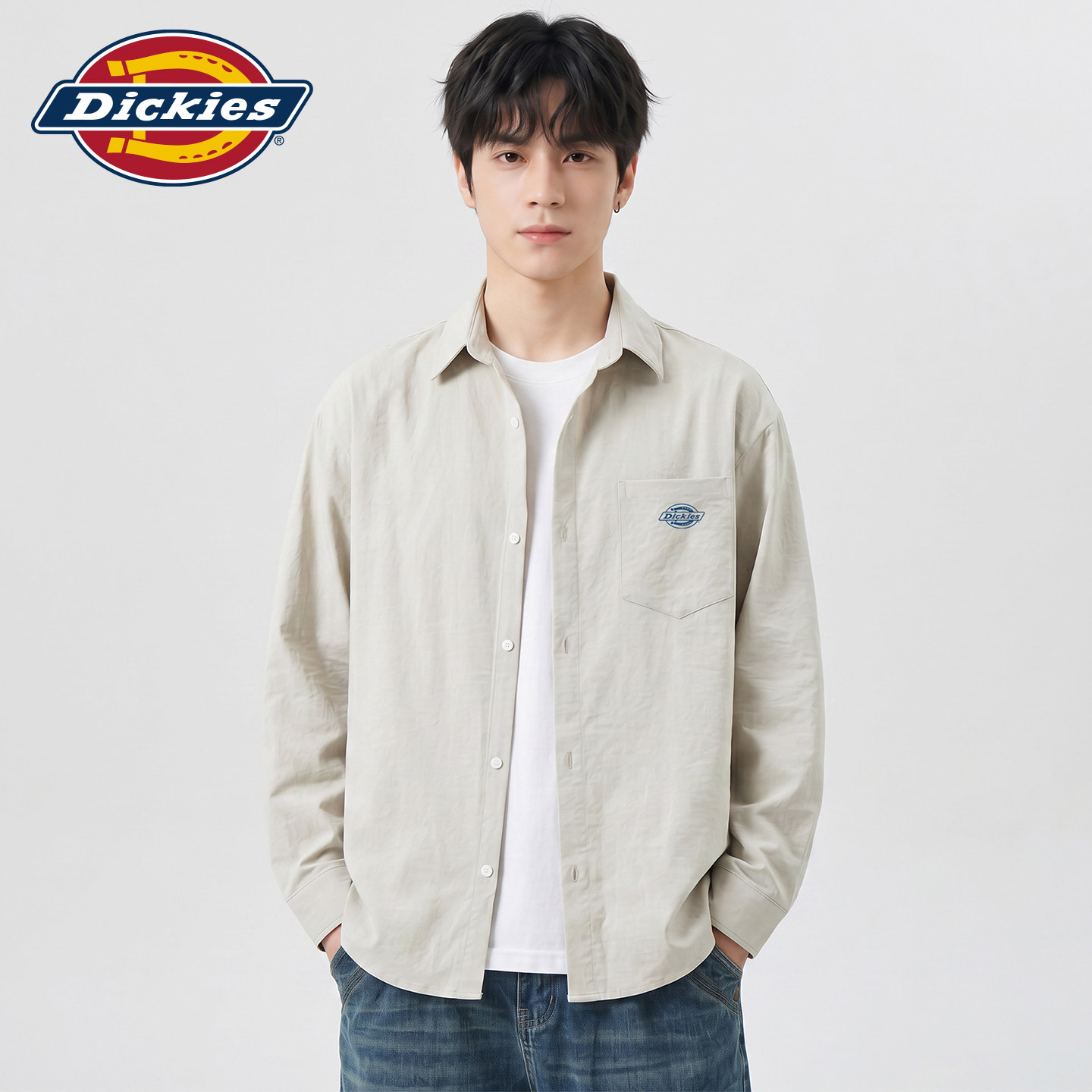 Dickies新款美式休闲长袖衬衫图片