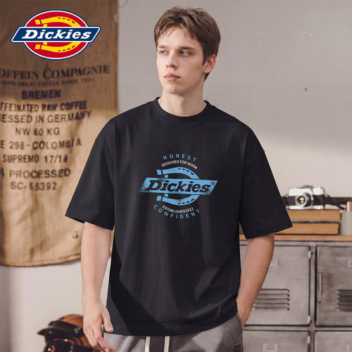 Dickies新款印花短袖T恤衫