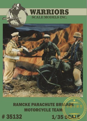 WARRIORS #35132 1/35 拉姆克空降编队树脂兵人