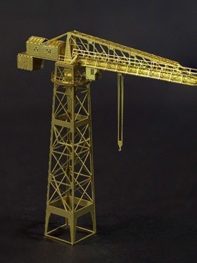 NW70031 1/700 情景模型美国20吨吊车早期2座