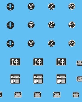 LW35105 1/35sd.kfz 11 三吨半履带运输车全车系用精密仪表盘车内