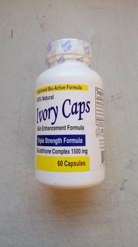 国内现货Ivory Caps Maximum Potency 1500 mg Glutathione 60颗
