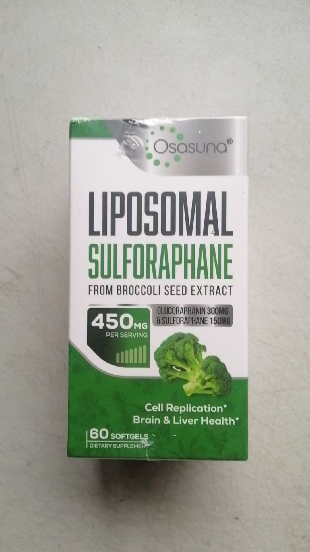Liposomal Sulforaphane 450MG, Maximum Absorption现货