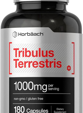 在途Horbaach Tribulus Terrestris | 1000mg | 180 Capsules
