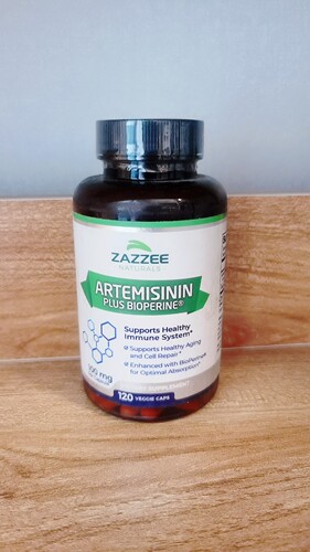 现货Zazzee High Absorption Artemisinin, 100 mg per Capsule