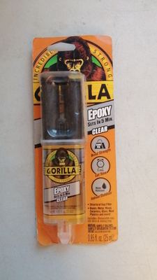 现货Gorilla Glue Gorilla Epoxy 5 Minute大猩猩胶水