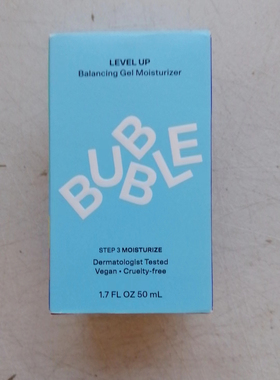 Bubble Skincare Level Up Balancing Face Moisturizer - Hydrat