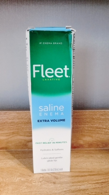 现货Fleet Laxative Saline Extra Enema for Adult Constipation