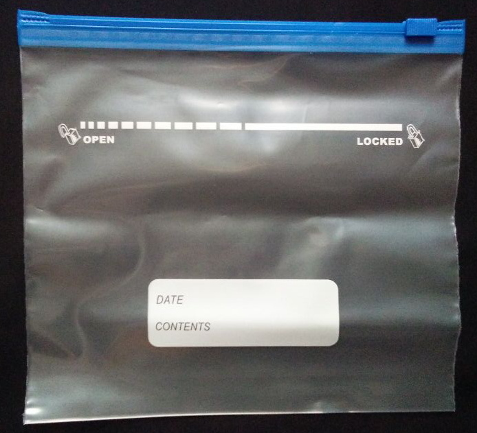 中号夹链包装食品自封袋加厚塑料袋密封袋出口品质30枚收纳袋