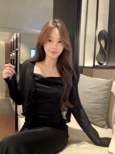 现货闪发蕾丝拼接冰丝防晒开衫薄款夏天女外搭罩衫2026新款高级感