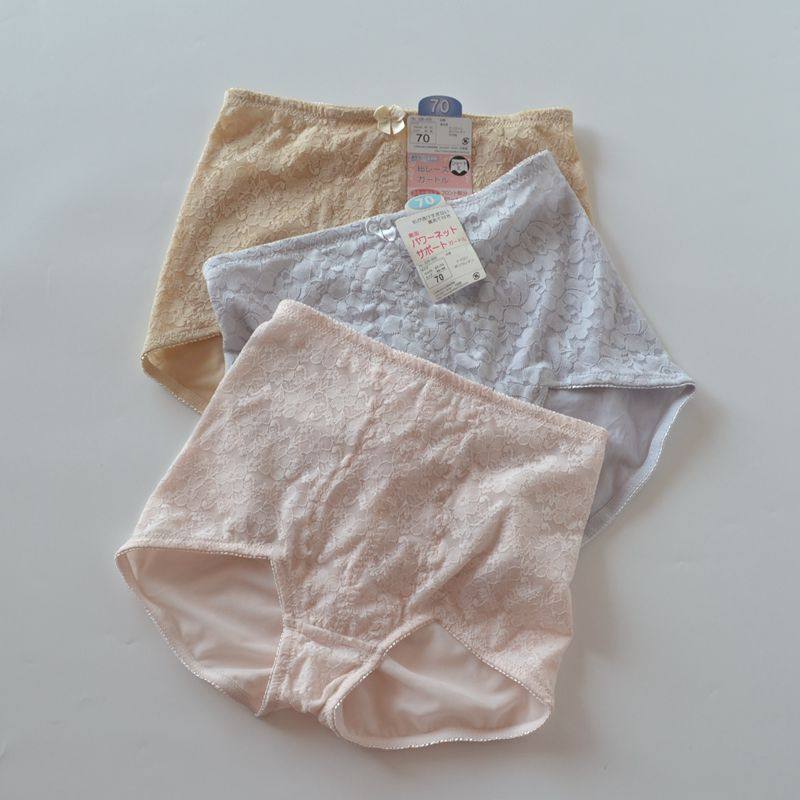 日本内裤女蕾丝性感网眼收腹提臀塑身三角裤高腰美体无痕全棉底裆,女士内衣/男士内衣/家居服,女三角裤,淘宝优惠券,粉丝福利购,淘宝优惠卷