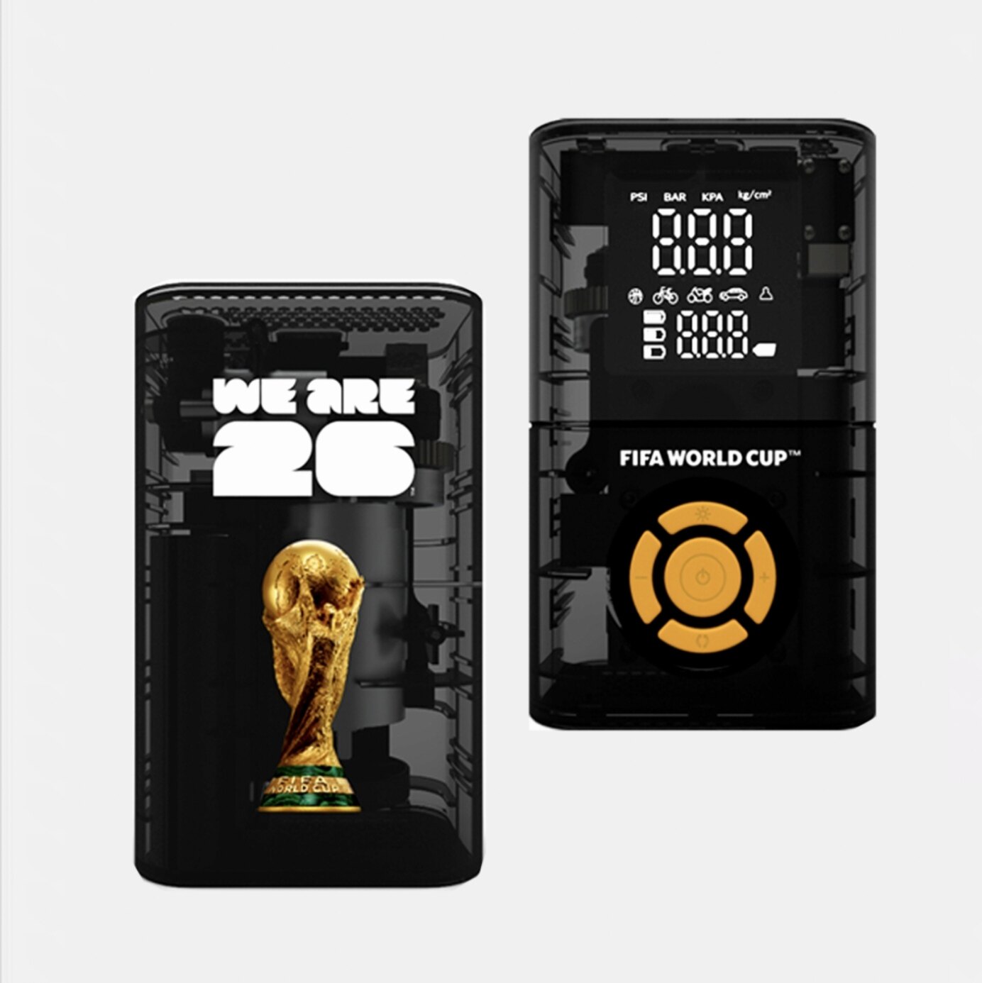 2026美加墨世界杯纪念版电动充气泵气筒