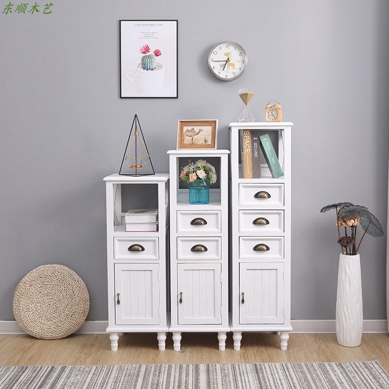 花架置物架北歐風複古置物架窄邊櫃美式木架子電話架魚缸架收納櫃在類目 住宅傢俱, 櫃類, 鬥櫃中 - 來自Buy2taobao.com提供專業的淘寶代購服務