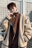 2025宽松外套冬装羊羔毛棉服男女潮牌加厚棉衣6661P118控178，男装棉衣，电商A034