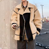 2025宽松外套冬装羊羔毛棉服男女潮牌加厚棉衣6661P118控178，男装棉衣，电商A034