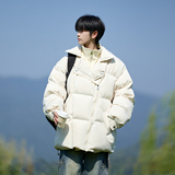 相机少年感棉服假两件外套大码棉袄男装加厚棉衣6658P120控178，男装棉衣，电商A034