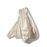 秋装个性夹克青年男宽松休闲外套白底日系可二开6633P88控128，男装夹克，电商A034