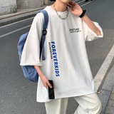 港风学生男夏装休闲T恤上衣短袖T半袖潮牌日系体恤A0342297P30，男装T恤，电商A034
