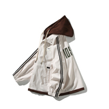 相机外景休闲连帽外套港风夹克简约男灯芯绒假两件6636P88控128，男装夹克，电商A034