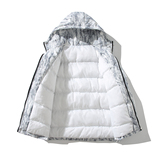 港风新款大码连帽棉衣潮男休闲加厚棉服潮牌外套6678P118控168，男装棉衣，电商A034