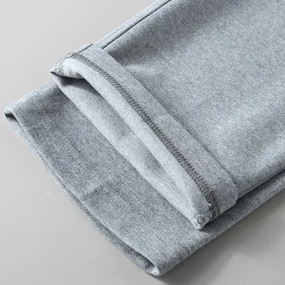 女高腰卫裤休闲裤女裤运动裤中老年宽松春秋季大码纯棉直筒妈妈裤