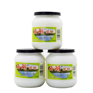 包邮西湖浆糊塑料瓶装浆糊 500克白胶水对联宣传画广告张贴裱画