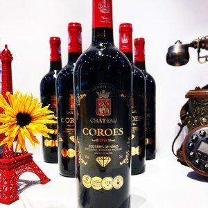 法国卡图磨坊COROES进口红酒葡萄酒黑钻原装原瓶 正品保障 750ml