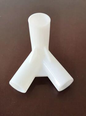 塑料PE三通接头 60度塑料帐篷配件 12MM立体三通接头