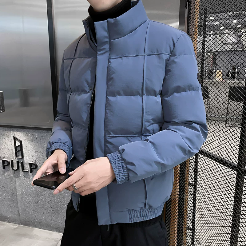 Short trend winter down jacket with down, 2021 collection, increased thickness, Korean style