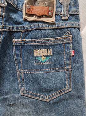 J.jaks积牌牛仔裤90s年代古着vintage牛仔裤男直筒裤怀旧复古经典