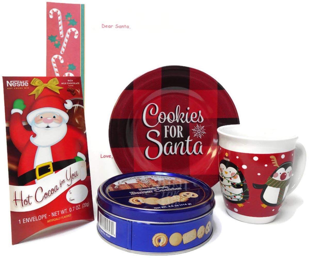 cookies for santa christmas eve gift set for kids