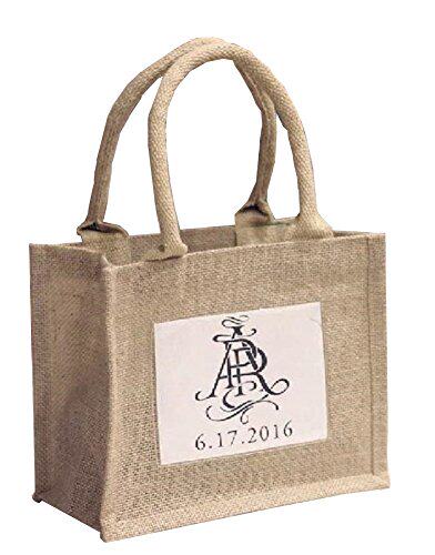 rustic wedding favor burlap bags promotional jute to