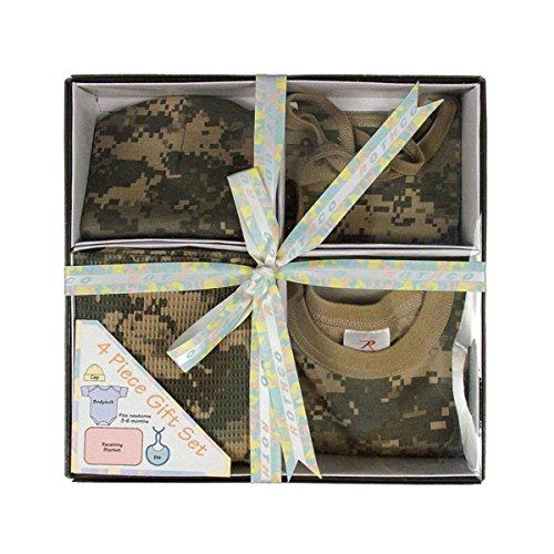 rothco infant 4/pc boxed gift set, acu digital siz