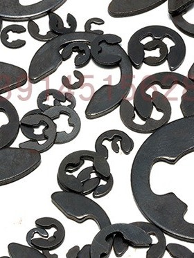 ￠1.2-￠4mm】65猛e型卡簧挡圈轴用开口挡圈外卡卡簧 卡扣 GB89