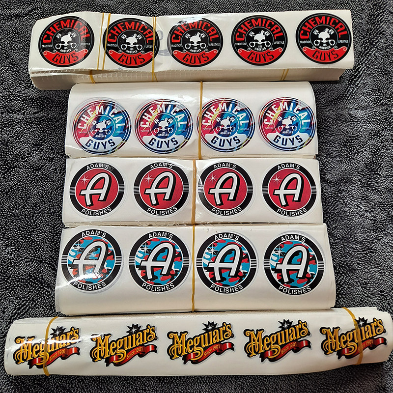 汽美贴纸 化学小子 阿达姆斯 auto finesse 8cm尺寸 汽美文化